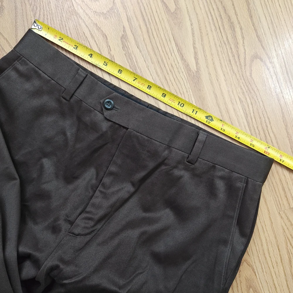 Covington Men's Brown Dress Pants 34×30